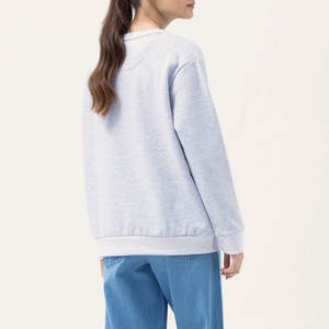 Logo personnalisé sweats en coton pour femmes OEM nouveau design 100% coton nouveau style femmes sweats en coton uni - Product Image 4