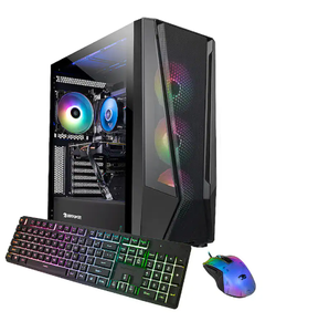 เดสก์ท็อปเกมตาข่ายร่องรอย-AMD Ryzen 7 7700 - 32GB DDR5 RAM - AMD Radeon 7800XT 16GB - 2TB NVMe SSD-สีดำ - Product Image 3