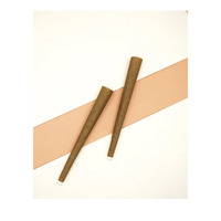 Produit Offre Spéciale Meilleur Prix King Size 109mm Pointes en Verre Roulé à la Main Cônes-Emballage de Chanvre Vert et Brun-Boîte de 150 Cônes