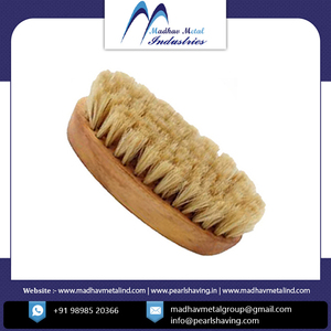 Última colección El mejor cepillo de barba de madera hecho a mano con cerdas de jabalí Diseño compacto Tamaño de color personalizable Fabricante indio - Product Image 2