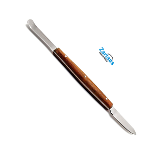 Cuchillos de Cera de Acero Inoxidable de Alta Calidad con Mango de Madera de 13 cm, Fabricante y Exportador de Instrumentos Dentales - Product Image 6