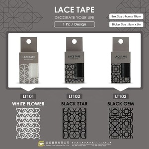 Ruban adhésif décoratif en vinyle/PVC blanc de qualité supérieure, imperméable, écologique, sans PVC, pour bricolage - Product Image 3