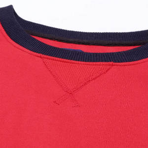 Sweats pulls molletonnés pour hommes légers fabriqués en usine pour l'hiver Sweatshirts vierges de marque privée à motif solide - Product Image 6