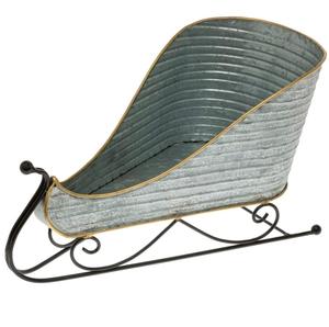 Trineo de metal de color rojo de diseño elegante para decoración navideña hecho con tamaños personalizados con tamaños de 25 cm a precios económicos - Product Image 3