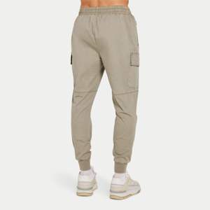 Pantalon de survêtement pour homme en coton et élasthanne de poids moyen, séchage rapide, taille haute élastique, respirant, chaud, pour le sport, la salle de sport, l'hiver, décontracté - Product Image 2
