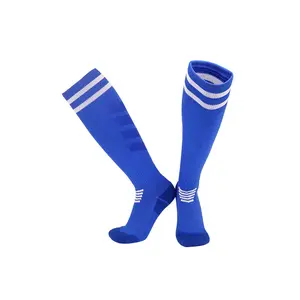 Chaussettes de football antidérapantes avec prise en silicone antidérapante, logo personnalisé du fabricant Sports Sox