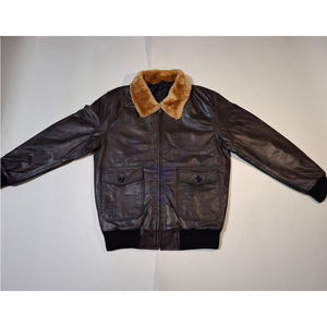 Nuevas llegadas cálidas chaquetas de cuero de diseño personalizado con estilo de moda de invierno para hombres - Product Image 6