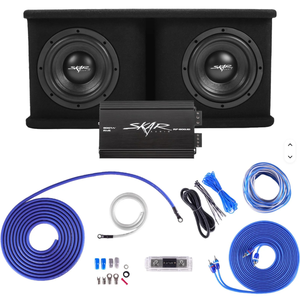 NOUVEAU Skar Audio Dual 8 1400W Caisson de subwoofer SDR pré-équipé - Product Image 2