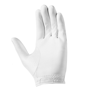 ถุงมือกอล์ฟผ้าหนังเต็มนิ้วถุงมือเล่นกีฬาสีขาวแบบจับแน่น - Product Image 6