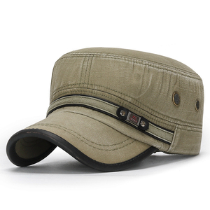Four Seasons Retro Faded Men's Casual Fishing Camp Sailor Cap Universal Vintage Flat Cap Edge Ciclismo Rendimiento Uso en la playa - Product Image 5