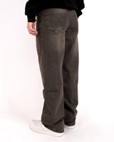 Jean Baggy en Denim Brodé 100% Coton de Qualité Supérieure Coupe Ample Printemps Été Style Urbain Tendance Vente Chaude