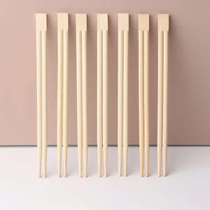 Palillos de bambú desechables gemelos Palillos de bambú Tensoge de alta calidad Logotipo personalizado y envoltura de papel El precio más barato de Vietnam - Product Image 2