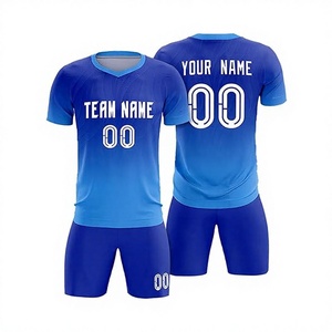 100% Polyester Winter Short Sleeve Custom Football Jersey Kit with Breathable Anti-Bacterial Features - Product Image 1