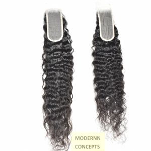 Vente en gros 100% cheveux vierges indiens 2*6 HD fermeture à lacet cheveux humains ondulés naturels pas cher extensions de cheveux humains indiens bruts - Product Image 4
