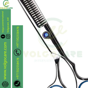 Sirabe 6,5 \ "Tijeras de corte de pelo profesionales Mano derecha Borde de afeitar Tijeras de peluquero Estilo único Mango inoxidable Afilado Recto - Product Image 4
