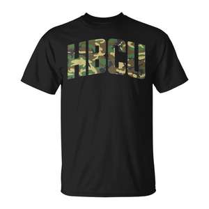T-Shirt Promozionale Personalizzabile HBCU Black History Camo per Abbigliamento Universitario - Product Image 1