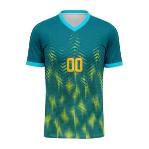 Camiseta de Fútbol para Hombre 2026, Totalmente Personalizable, Ligera, Transpirable, de Alta Calidad, 100% Poliéster, Cuello Redondo, Precio Razonable - Product Image 1