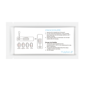 Độ chính xác cao <span class=keywords><strong>H</strong></span>. <span class=keywords><strong>pylori</strong></span> kháng thể/kháng nguyên kiểm tra helicobacter <span class=keywords><strong>pylori</strong></span> một bước nhanh chóng sử dụng nhà của nhãn hiệu Kit kiểm tra - Product Image 3