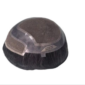 Toupee para Hombre Taz Hair, Peluca de Cabello Humano 100%, Densidad Cruda 60%-150%, Cabello Indio Remy, Resistente al Agua, Ondulado - Product Image 2