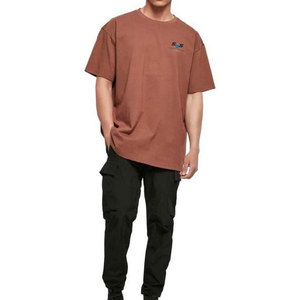Camiseta Oversize Moderna para Hombre, Corte Holgado, Material Transpirable y Cómodo, Perfecta para Moda Urbana Informal y Uso Diario - Product Image 2