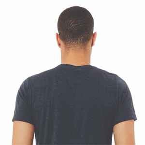 Camiseta de cuello redondo de algodón orgánico Premium Unisex Fit 100% Camiseta lisa de tela ecológica Uso diario - Product Image 4