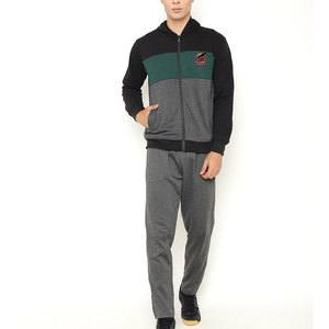 Latest Design Winter Men's <b>Tracksuit</b> Set Causal Long Sleeve Custom Color <b>Plain</b> <b>Tracksuit</b> For Sale - Product Image 1