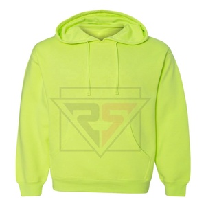 Sudaderas con capucha de color naranja al por mayor de tendencia para sudaderas con capucha de hombre con cordón de algodón 100% colorido unisex con logotipo personalizado - Product Image 6