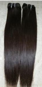 Paquetes de cabello humano virgen Remy indio recto Natural de 28-30 pulgadas WAFTED Ondas sedosas en extensiones de cabello humano de color natural - Product Image 4