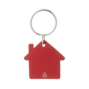 Porte-clés écologique promotionnel en matériau recyclé - Ralhut - Product Image 1