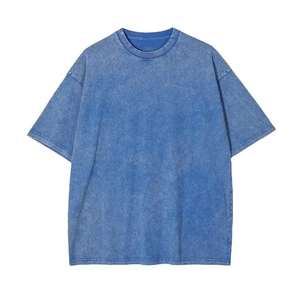 Camiseta Extra Grande para Hombre con Estampado Personalizado al por Mayor, Hombros Caídos y Algodón Grueso, Talla Grande - Product Image 3