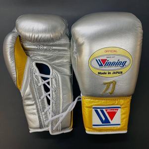 Guantes de Muay Thai Profesionales de Primera Calidad con Logotipo Personalizado, con Cordones, de Cuero Auténtico, Antideslizantes y Transpirables - Product Image 6