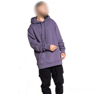 Sweats à capuche en molleton pour hommes, fabricant lourd surdimensionné personnalisé Sweats à capuche en coton vierge Sweats à capuche pour hommes lourds - Product Image 5