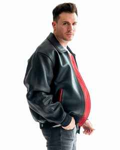 Veste bomber américaine pour homme en gros OEM, personnalisée, avec capuche, toile de haute qualité, vêtements de rue, y compris un chapeau - Product Image 4