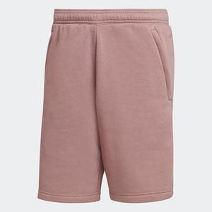 <b>Men</b> Mauve Fleece <b>Shorts</b> Soft Elastic Waist Casual Comfortable <b>Loungewear</b> Summer Gym Training Athletic Wear - Product Image 4