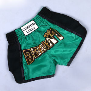 กางเกงมวยไทยคุณภาพสูง ราคาโรงงาน ขายส่ง สำหรับใช้งานกลางแจ้ง ทรงโอเวอร์ไซส์ น้ำหนักเบา ใส่ได้ทั้งชายและหญิง แห้งเร็ว - Product Image 3