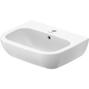 Lavabo D-CODE HLB 1 con orificio para grifo 550x430mm Blanco DURAVIT - Product Image 1
