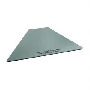 Open <b>Corner</b> Shelf for Display <b>Stand</b> USAG Segment Displays Product - Product Image 2