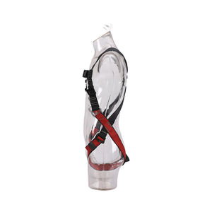 สายรัดนิรภัยสำหรับเด็กเต็มตัวทำจากโพลีเอสเตอร์สีดำสีแดง45มม. แข็งแรงทนทานสูงสำหรับเด็กอุปกรณ์สำหรับปีนเขาทำลาย25KN - Product Image 3