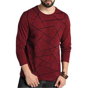 T-shirt en coton de luxe à coupe classique pour hommes, fabriqué par des fabricants de premier plan pour les marchés de gros - Product Image 1