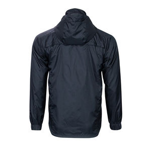 เสื้อแจ็กเก็ตโค้ชสำหรับผู้ชายเสื้อโค้ทถักมีฮู้ดระบายอากาศได้ดีเสื้อแจ็คเก็ตโค้ชแบบมืออาชีพโลโก้ตามสั่ง2025 - Product Image 6