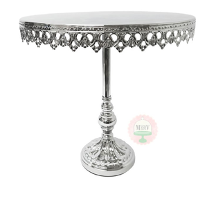 Venta al por mayor soporte de pastel de aluminio dorado con mango herramienta decorativa para fiesta de boda - Product Image 5