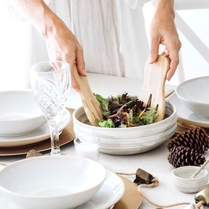 Serveur de salade en bambou naturel de la meilleure qualité en gros mains griffes naturelles de qualité supérieure pour servir les salades - Product Image 4
