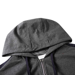 Survêtement de football unisexe XXL à manches longues avec logo personnalisé Vêtements de sport de gymnastique d'hiver avec fermeture éclair sur le côté Ensemble survêtement imprimé Hommes Femmes - Product Image 2