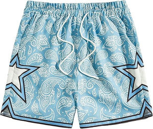 Última llegada Pantalones cortos de baloncesto Sublimación completa Vendedor superior Jersey y pantalones cortos Conjuntos Tallas grandes Precio razonable Servicio OEM - Product Image 1