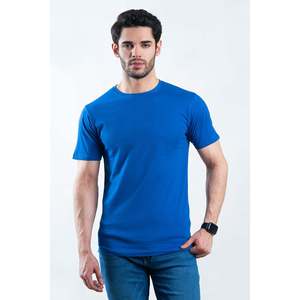 Camiseta Deportiva Básica de Algodón con Cuello Redondo para Hombre Unze London, 100% Jersey, Corte Holgado, Diseño Comprimido, Camiseta de Algodón Unze London - Product Image 2