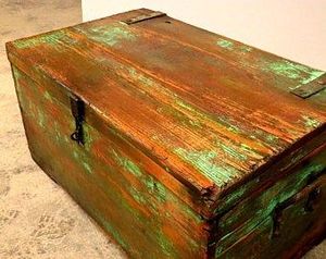 Cadeau et boîte à bijoux en bois de conception antique polie pour la décoration de Noël essentielle à la maison - Product Image 2