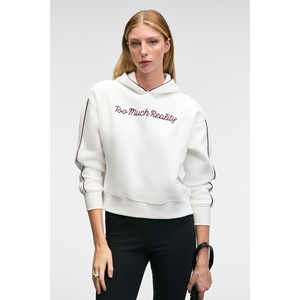 Felpa con Cappuccio Rilassata da Donna GRIMELANGE VIRETHIA con Stampa e Dettagli Ricamati - Product Image 1