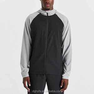 Ropa Deportiva de Camuflaje con Recubrimiento Personalizado al por Mayor, Ligera, Atlética, Unisex, Impermeable, Cortavientos, con Media Cremallera - Product Image 4