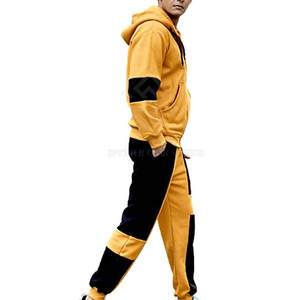 Ensemble de survêtement décontracté à capuche pour homme, manches longues, en coton, nouveau design, vente en gros OEM à prix avantageux - Product Image 3