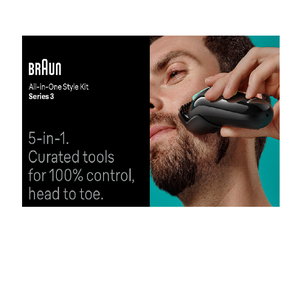 Kit de Estilo Todo en Uno Serie 3 3450, Recortadora Cinco en Uno, Herramienta de Afeitado Multiusos, Inventario a Granel, Precio Económico para Venta Global - Product Image 5